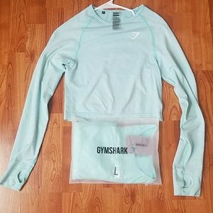 NEW Gymshark Vital Seamless Long Sleeve Crop Top